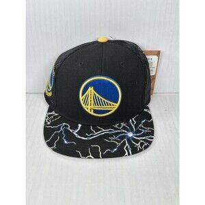 Mitchell & Ness Golden State Warriors Storm Adjustable Snapback Trucker Hat Cap